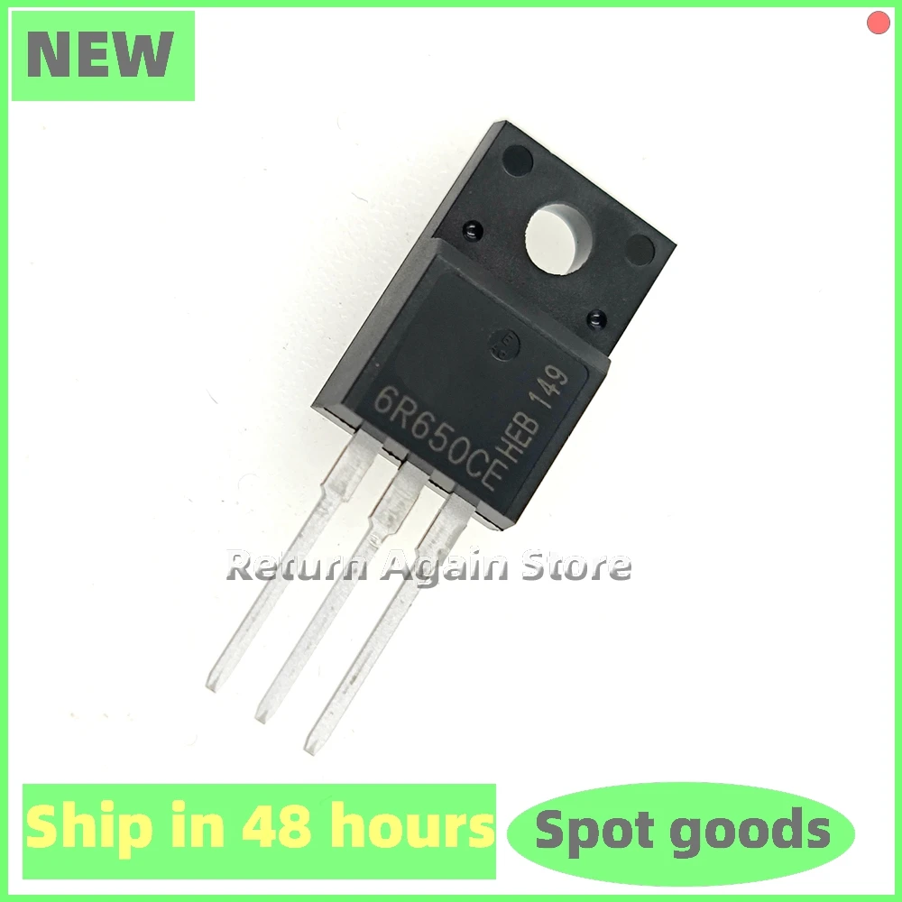 10PCS/LOT IPA60R650CE 6R650CE TO-220F MOSFET N-CH New Original