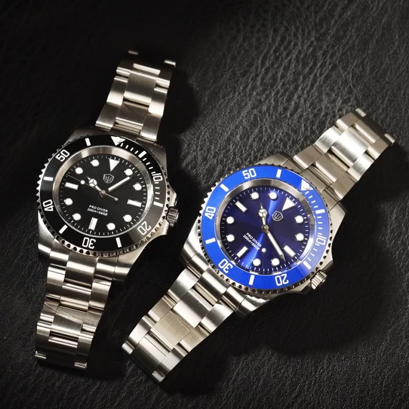 Watchdives WD1680Q V2 Stainless Steel Men Watch Luminous Sapphire