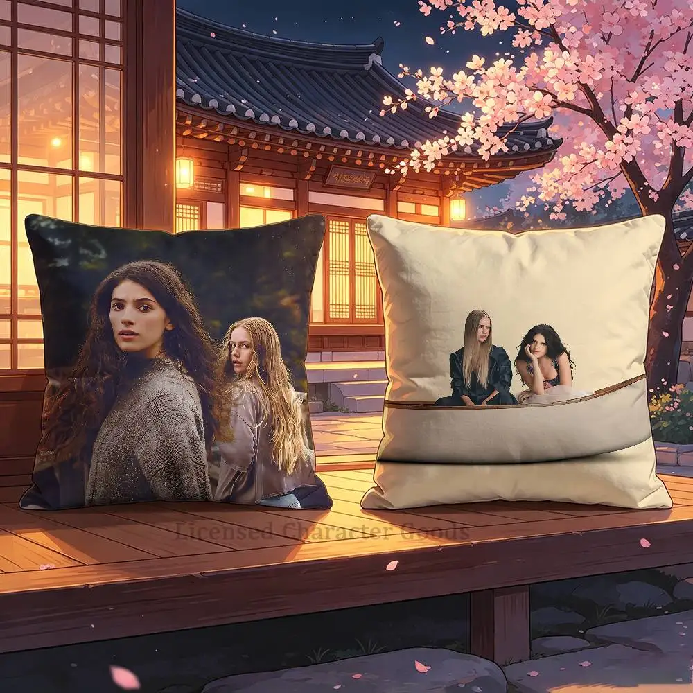 S-Sterling P-Point TV Show Double Sided Print Soft Throw Pillow Cover Washable RV Camper Interior No Insert
