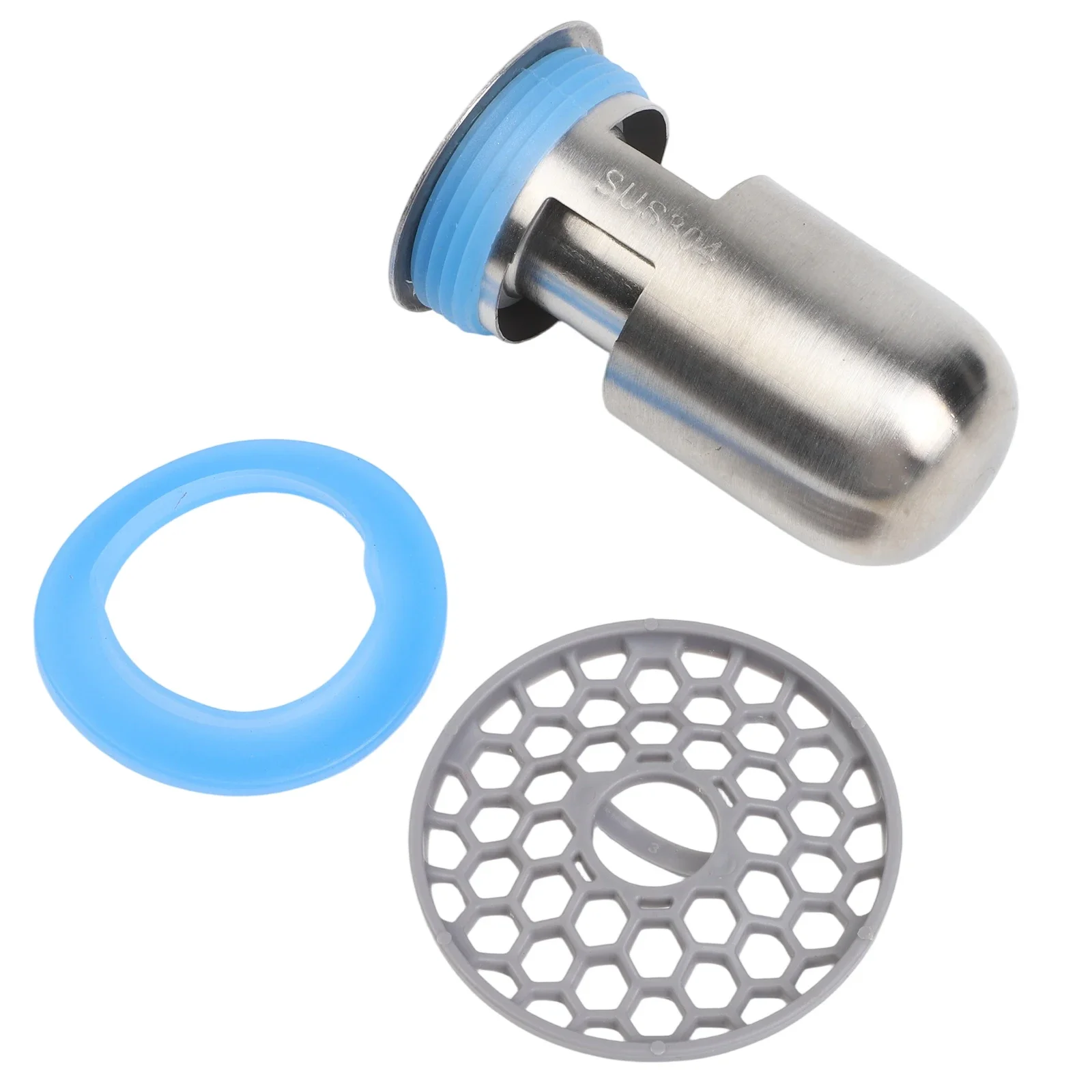 Anti-Odor Drain 304 Stainless Steel Drain Backflow Prevention Long-lasting Performance Seal Mechanism For Bathtub