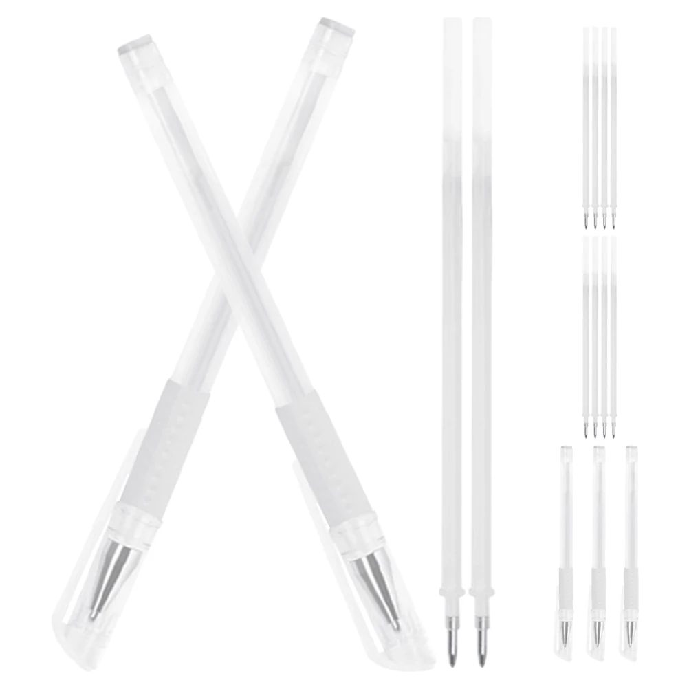 

1 set Waterproof Marking Pens Skin Position Tattoo Supplies White Refillable Eyebrow Marker Safe Body Art Tools
