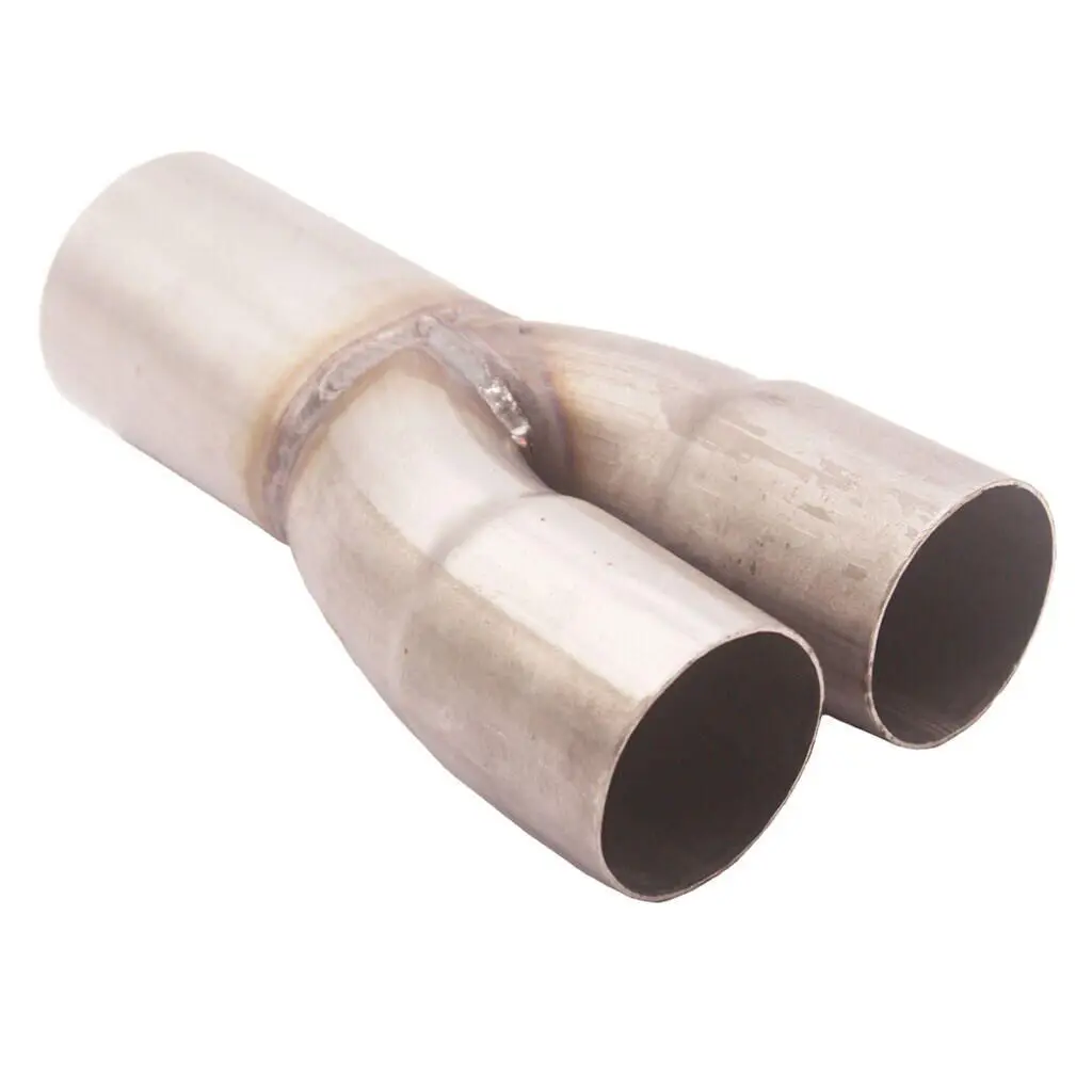 2-1 Stainless Exhaust Merge Collector Dual 2\