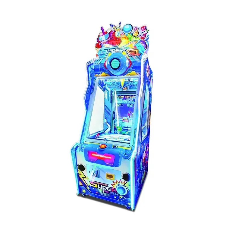 nuovi giochi a gettoni Super rush ball lotteria biglietto macchina flipper gioco