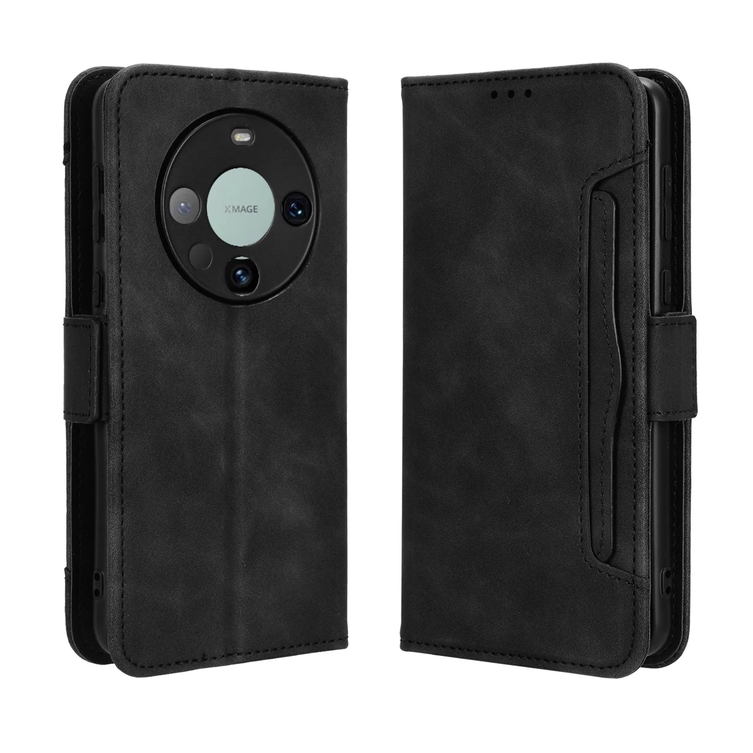 Separate type many Card Slot Wallet Back Cover For Huawei Mate 30 40 50 60 Pro 40 Pro+ X2 4G 5G Flip Leather shockproof Case