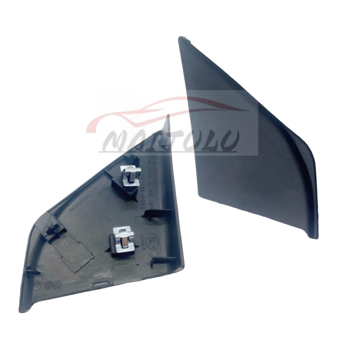 For Honda CR-V 2007 2008 2009 2010 2011 Car Interior Front Door Triangle Plate Trim Cap Window Garnish Cover Panel