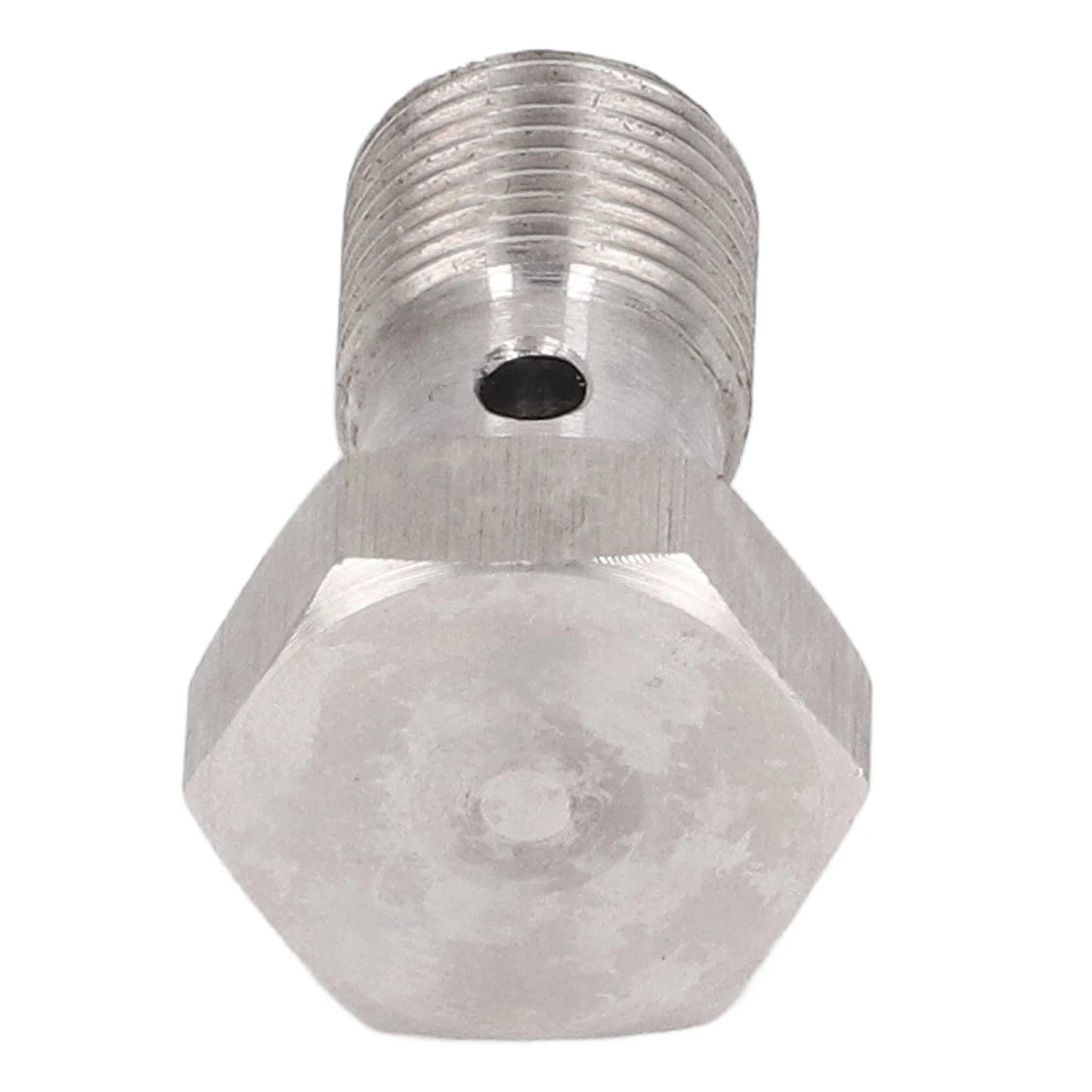 Single Banjo Bolt Fittings M12x1.0 12mm Brake Adaptor with 2 Washers for Car Leakage Proof Anti Aging Good Sealing Hex Head