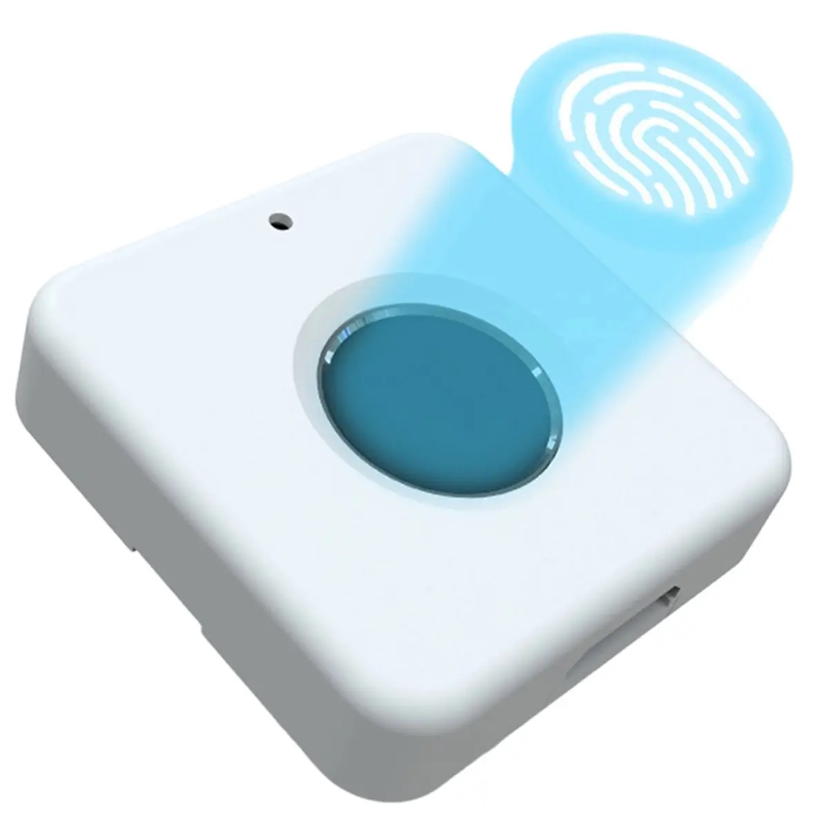 2026 New Biometric Fingerprint Lock, White Anti-Theft Smart Drawer Lock, Keyless Fingerprint Security Furniture Door Lock