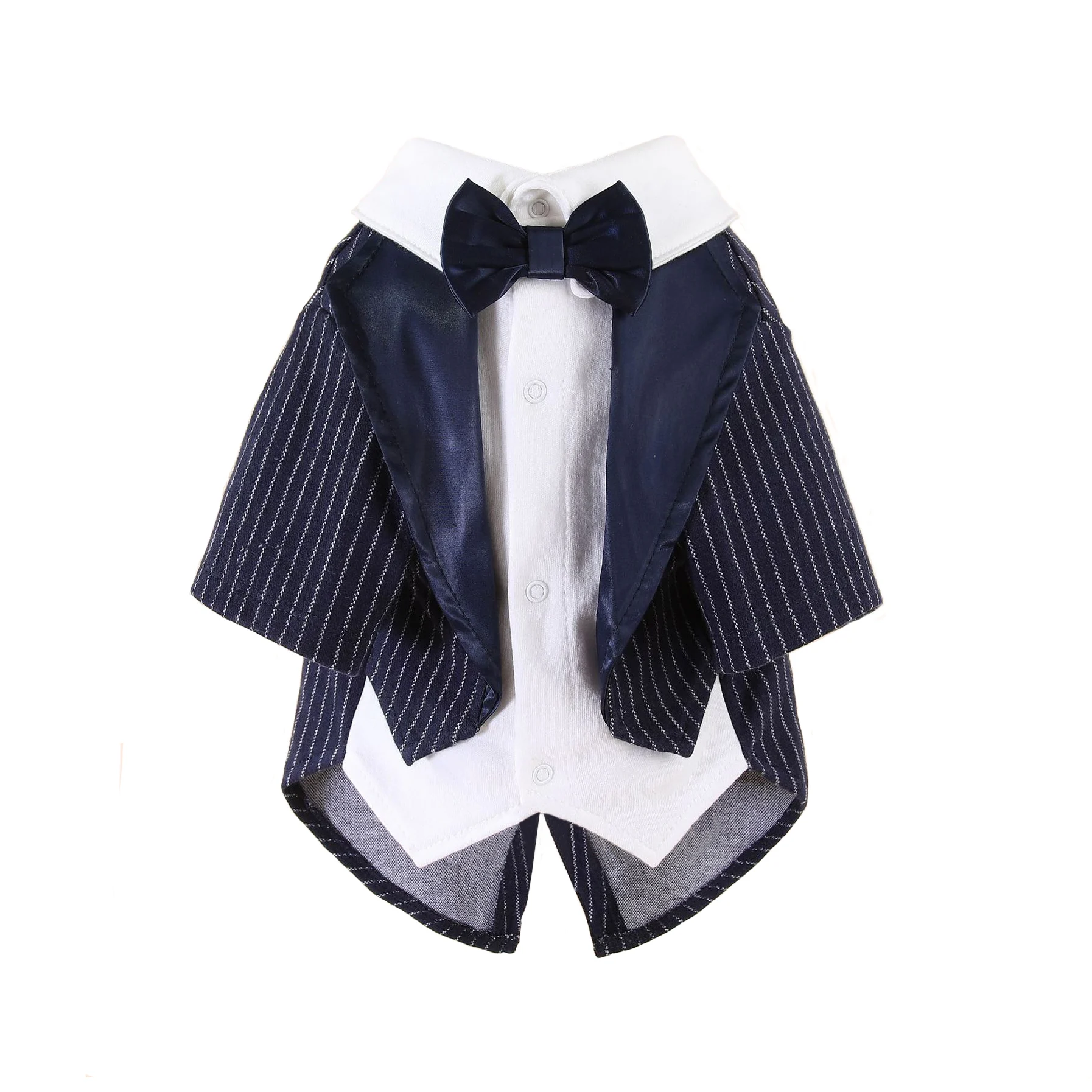 

Dog Tuxedo Costume with Bow Tie, Pet Tuxedo Suit for Small Medium Dogs, Formal Party Wedding Shirt Clothes Cosplay Apparel