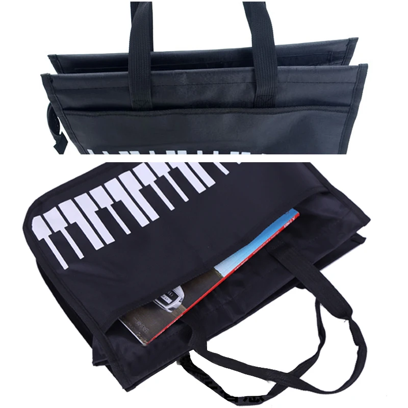 Portable Piano Sheet Music Bag Musical Handbag Large High Quality Piano Music Score Keyboard Patter Appliance Shoulder Bag