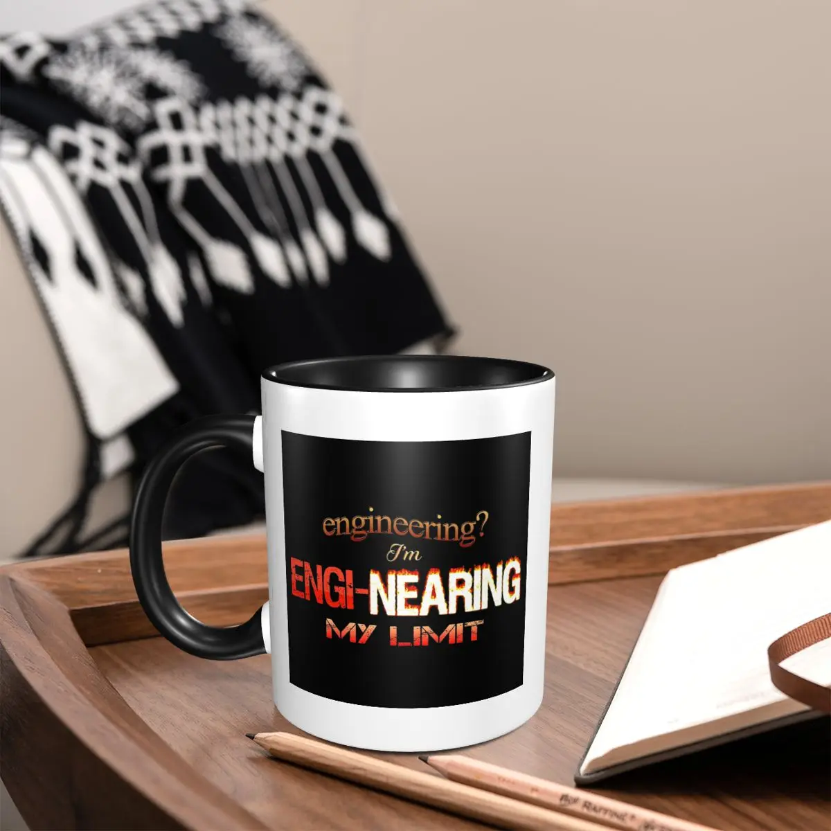 

Инженерная кружка «Я помолвку, мой предел, инженер, каламбур», забавные керамические кофейные чашки, чайные кружки, чашка для молока, посуда для напитков, подарок для женщины и мужчины