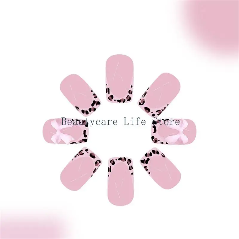 652C مربع الضغط على الأظافر مصممة نصيحة تلميح الأظافر المزيفة على الأظافر هدية #4