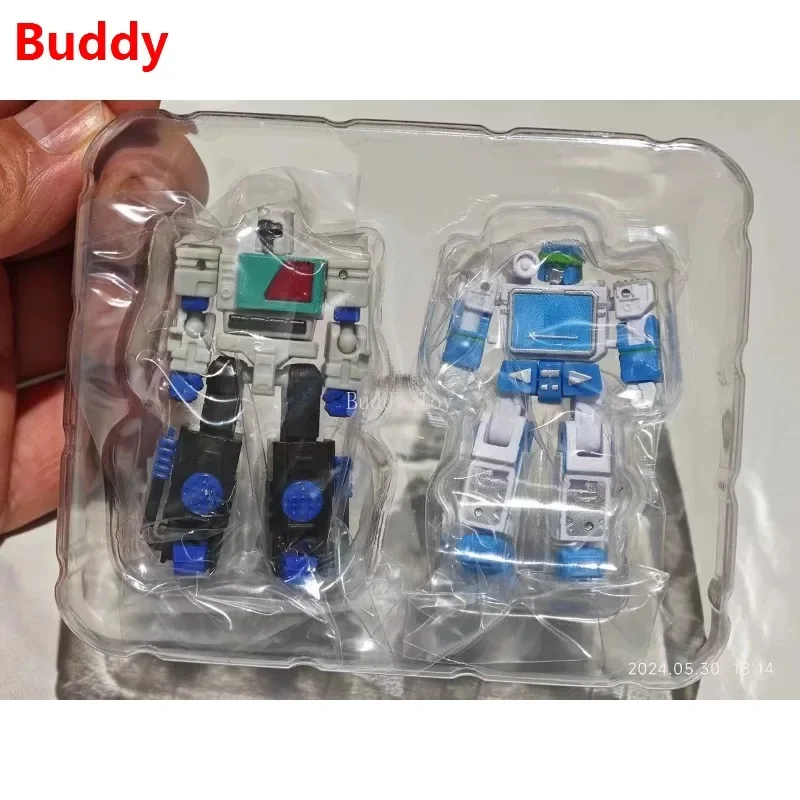 Auf Lager DR.WU Transformation DW-E02D&DW-E16D DW-E02M&DW-E16M MONITOR SOUND MASTER Soundwave Blaster Set Mini Actionfigur
