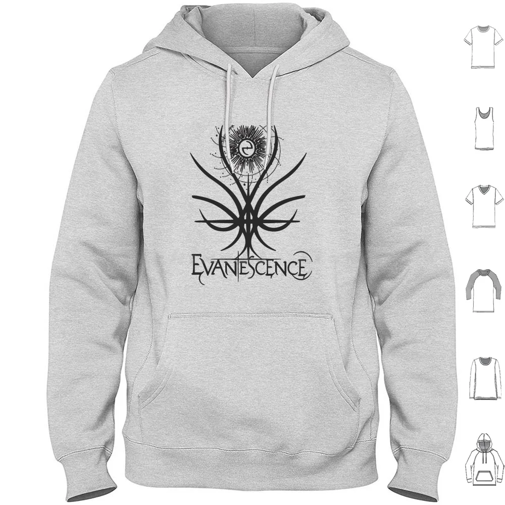 The Ultimate Collection Evanes Rock Band Hoodies Long Sleeve Evanescence Band Music Band Amy Lee Fallen Evanescence