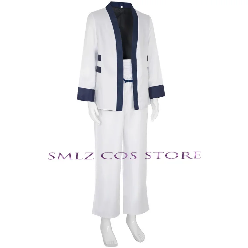 Sagara Sanosuk Anime Cosplay Costume pour hommes, Kokor Rurouni, vêtements, perruque, accessoire, fête d'Halloween, uniforme de jeu en plis