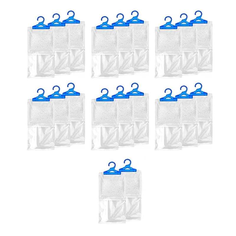 LICG Wardrobe Moisture Absorber 20 Pack Hanging Dehumidifier Against Moisture Anti-Mould