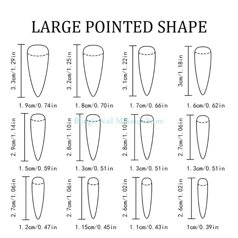 28TA 우아한 프랑스 팁 반짝이는 손톱에 프레스 48pcs 세트 긴 관 모양 눈사람 크리스마스 테마 인공 손톱 선물