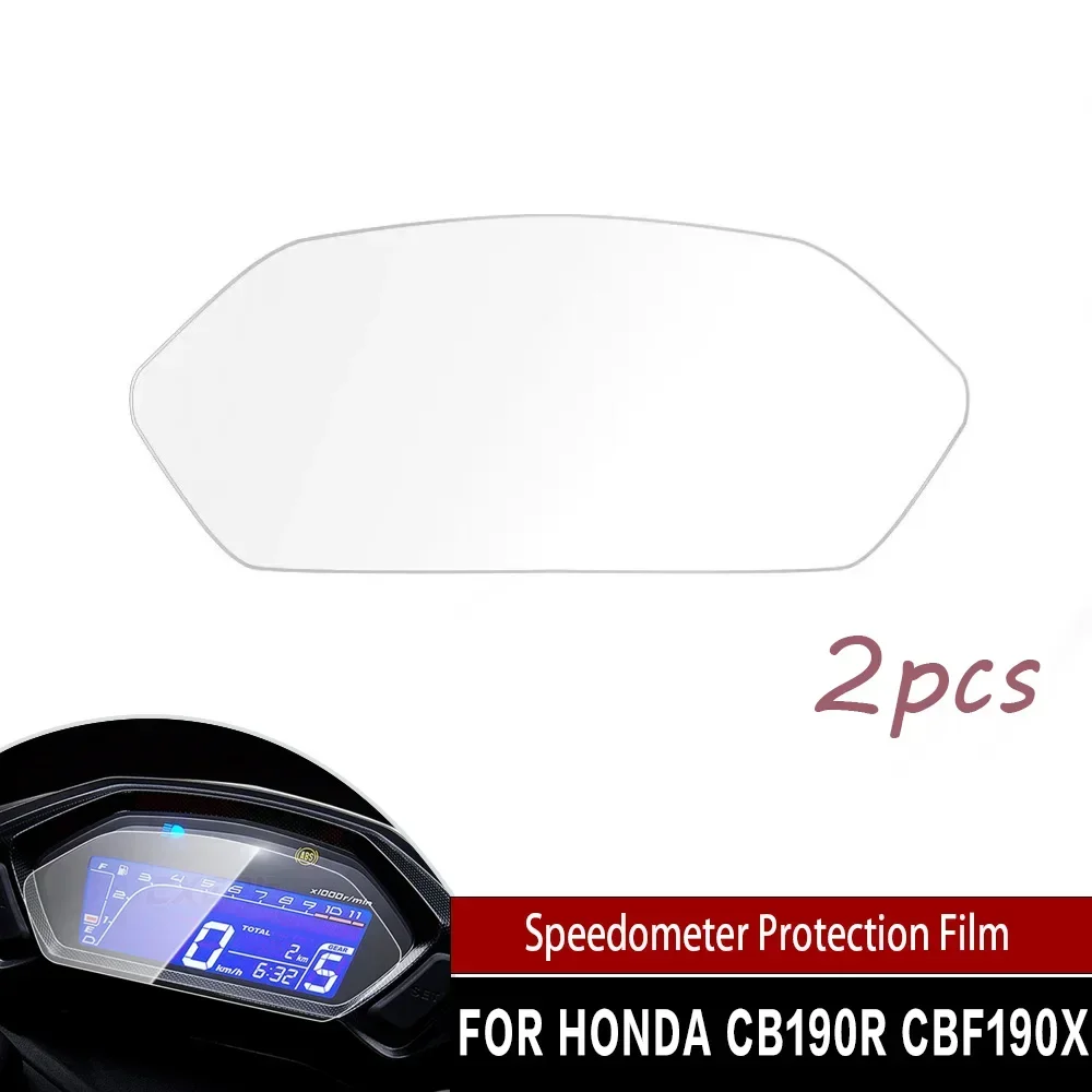 CB 190R CBF 190X Motorcycle Dashboard Speedometer Cluster Scratch Protection Film Sceen Protector For Honda CB90R CBF190X