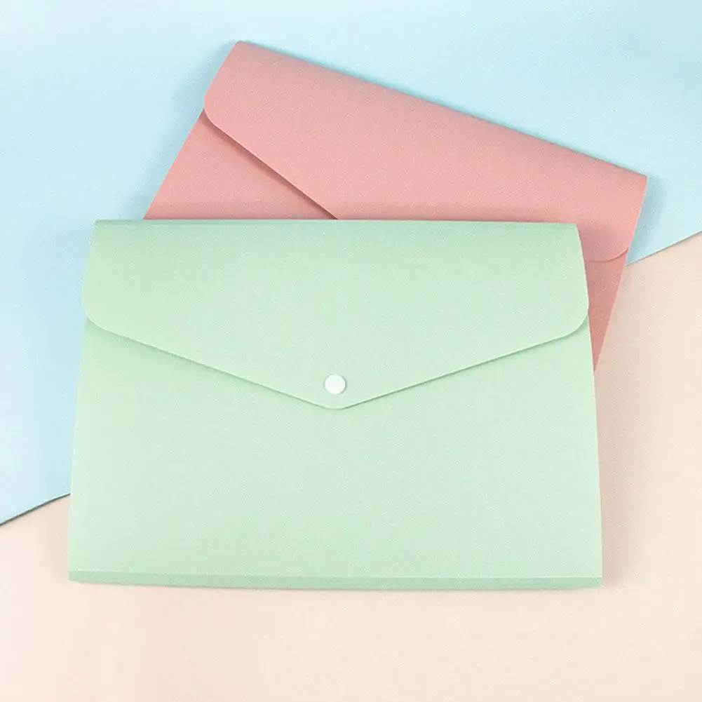 1Pcs Expanding File Folder 5-Grid Multi Layer Storage Thickened Portable Horizontal Bag File Bag Q7F5