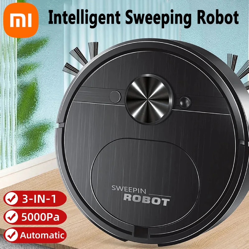 Xiaomi Intelligent Sweeping Robot 3-in-1 Charging Sweeping Machine Wiping The Floor To Remove Dust Hair Pet Hair Vacuum Cleaner