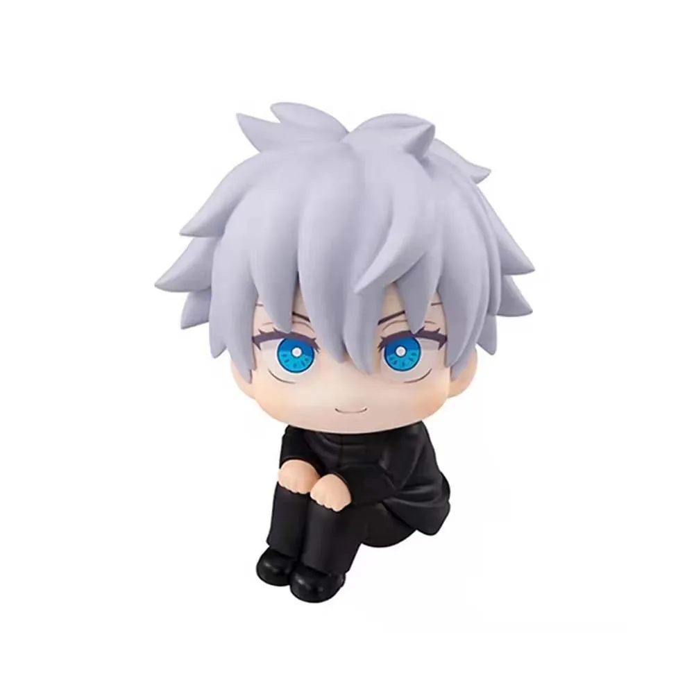 Jujutsu Kaisen Figures Anime Satoru Gojo Itadori Yuji Megumi Sitting Position Doll Model Action Figure Toys For Kids Gift