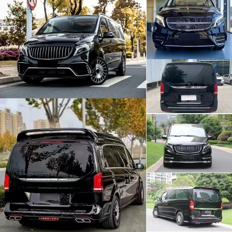 High Quality Car Body Kit Fit For Vito V260 V260L V250 Modified Front Rear Bumper Assembly Grille Surround Factory Wholesale
