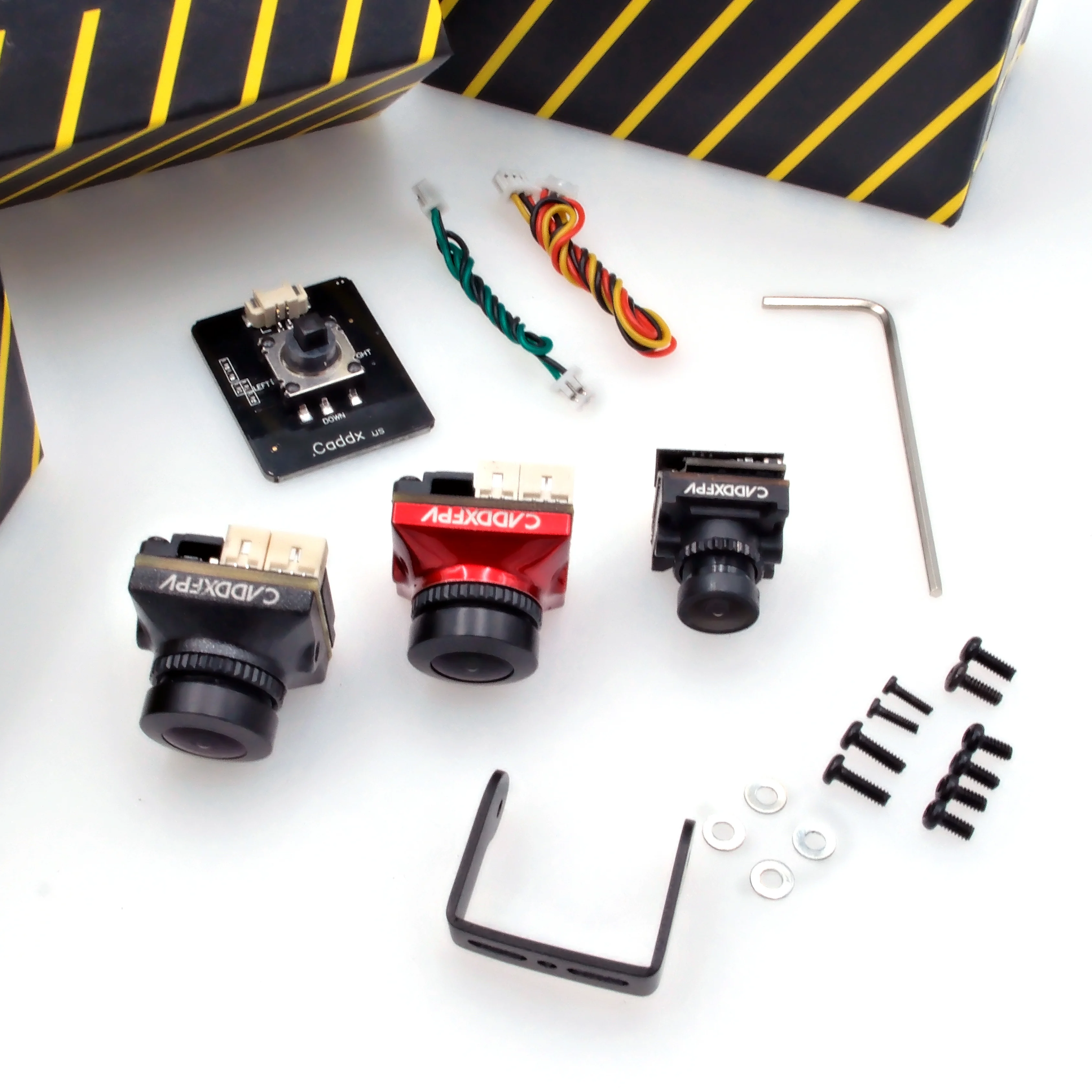 Caddx-cámara Ratel 2 V2 FPV, lente de 2,1mm, 16:9/4:3, NTSC/PAL, conmutable, de largo alcance, para Dron FPV RC Mark4