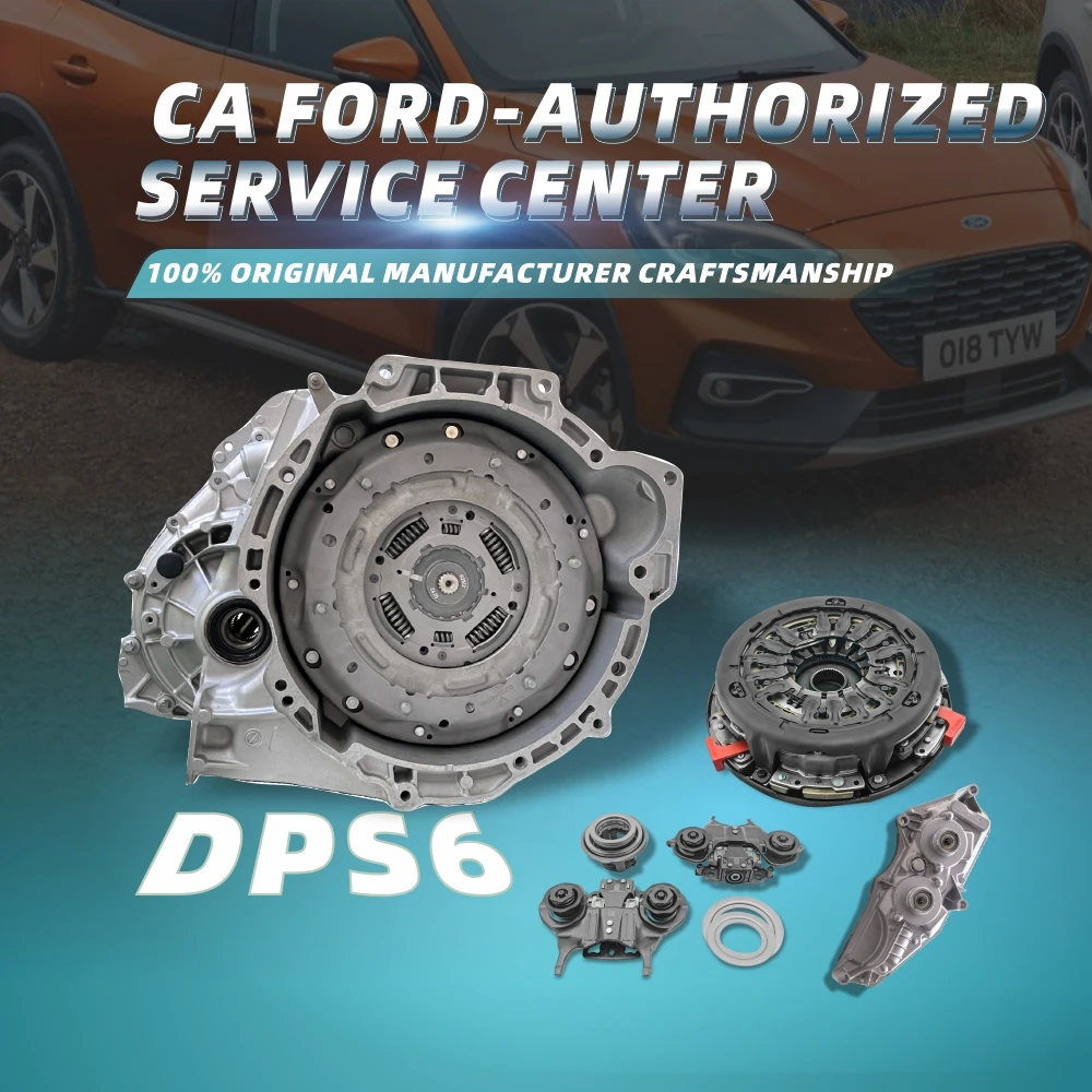 YXRM DPS6 6DCT250 Transmission Assembly Gearbox FV6P7000JF BV6P7000DA for Focus Fiesta EcoSport Transit Connect
