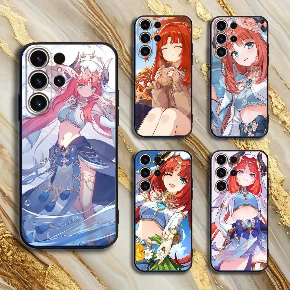 

Nilou Phone Case For SamsungS25,24,21,22,23,30,Ultra,20,Plus,Fe,Lite,Note,10,9,5G Black Cover