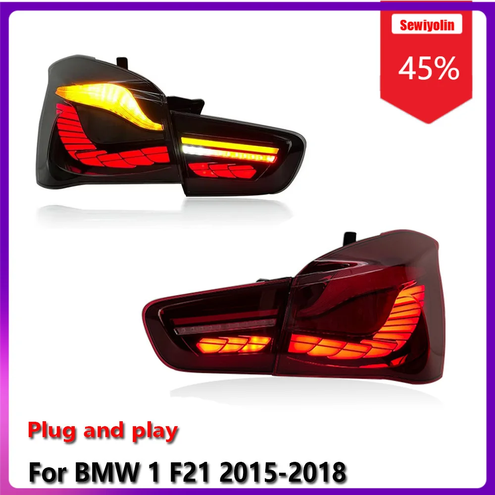 

Автомобильные светодиодные фонари Sewiyolin в сборе для BMW 1 серии F21 F20 2015-2018, автомобильные противотуманные фары DRL, стоп-сигналы поворота