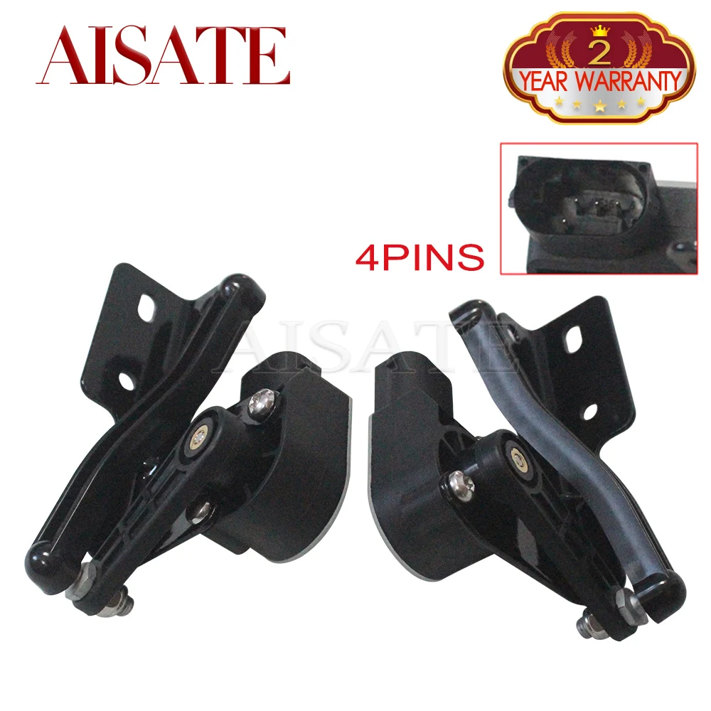 

2PCS Front Left and Right Vehicle Height Level Sensor 4Pins For Ram 1500 2013 2014 56029594AA 56029594AB 4E0907503C