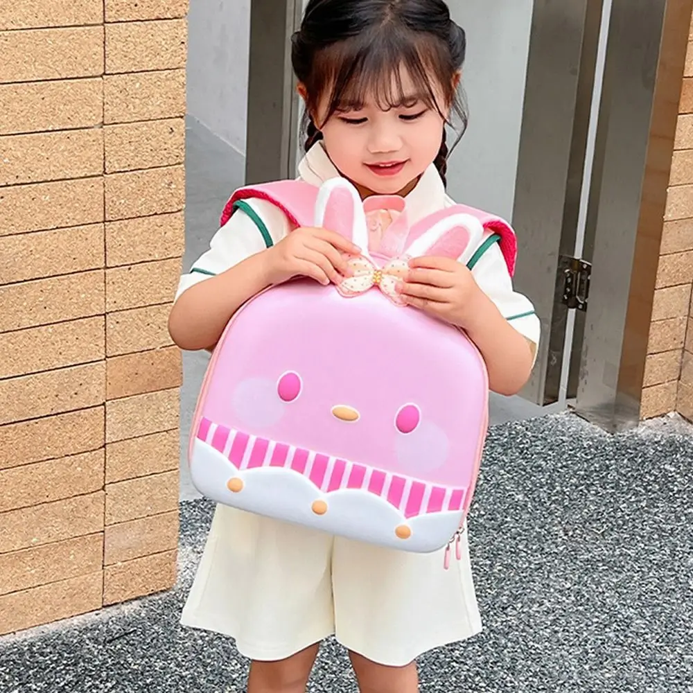 Fashion Cartoon Rabbit School Bag Large Capacity Portable Shoulders Bag Outdoors Travel EVA Backpack