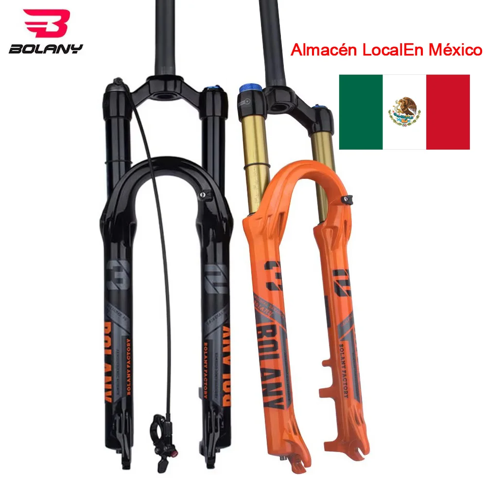 Bolany Mountain bike front fork air pressure front fork suspension magnesium alloy disc brake 27.5 29 inch for FOX fork XC AM