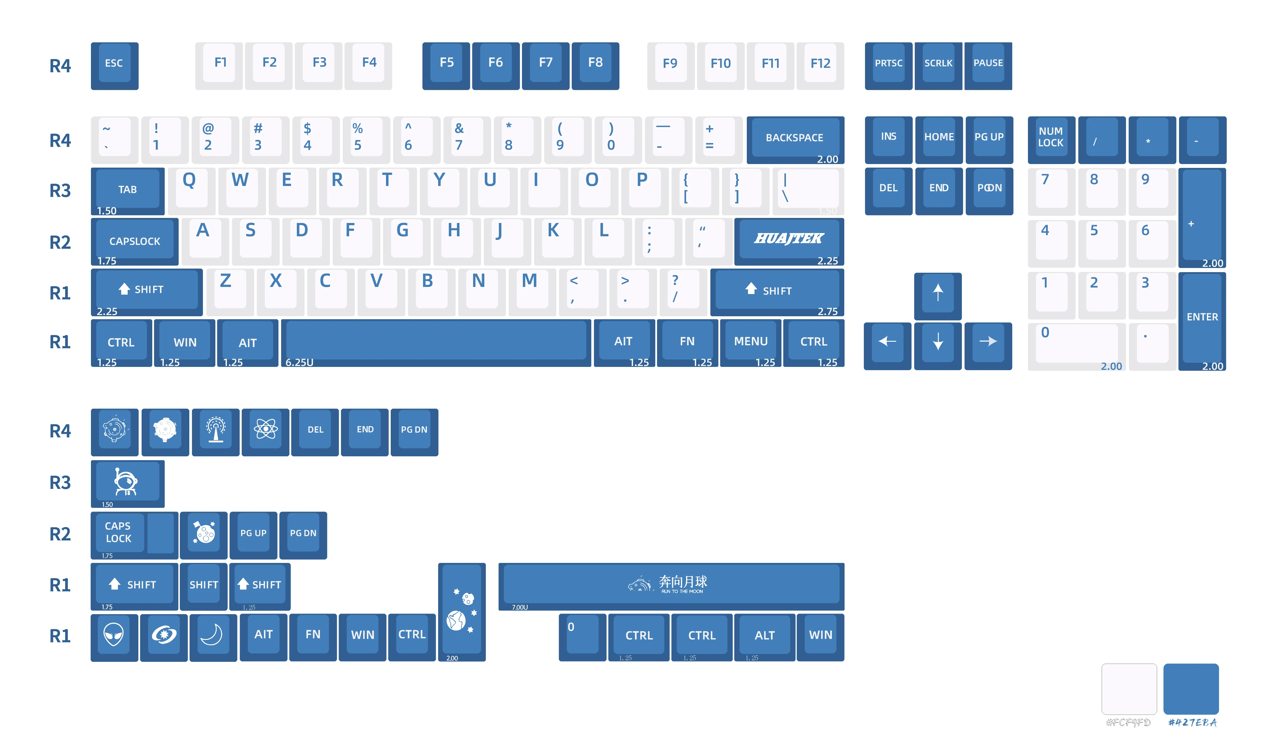 139 KeysPersonalized EnglishThemed PBT Sublimation For Mechanical KeyboardKeycaps 60 /68/75/84/87/96/ 98/104/108 CustomizableDIY