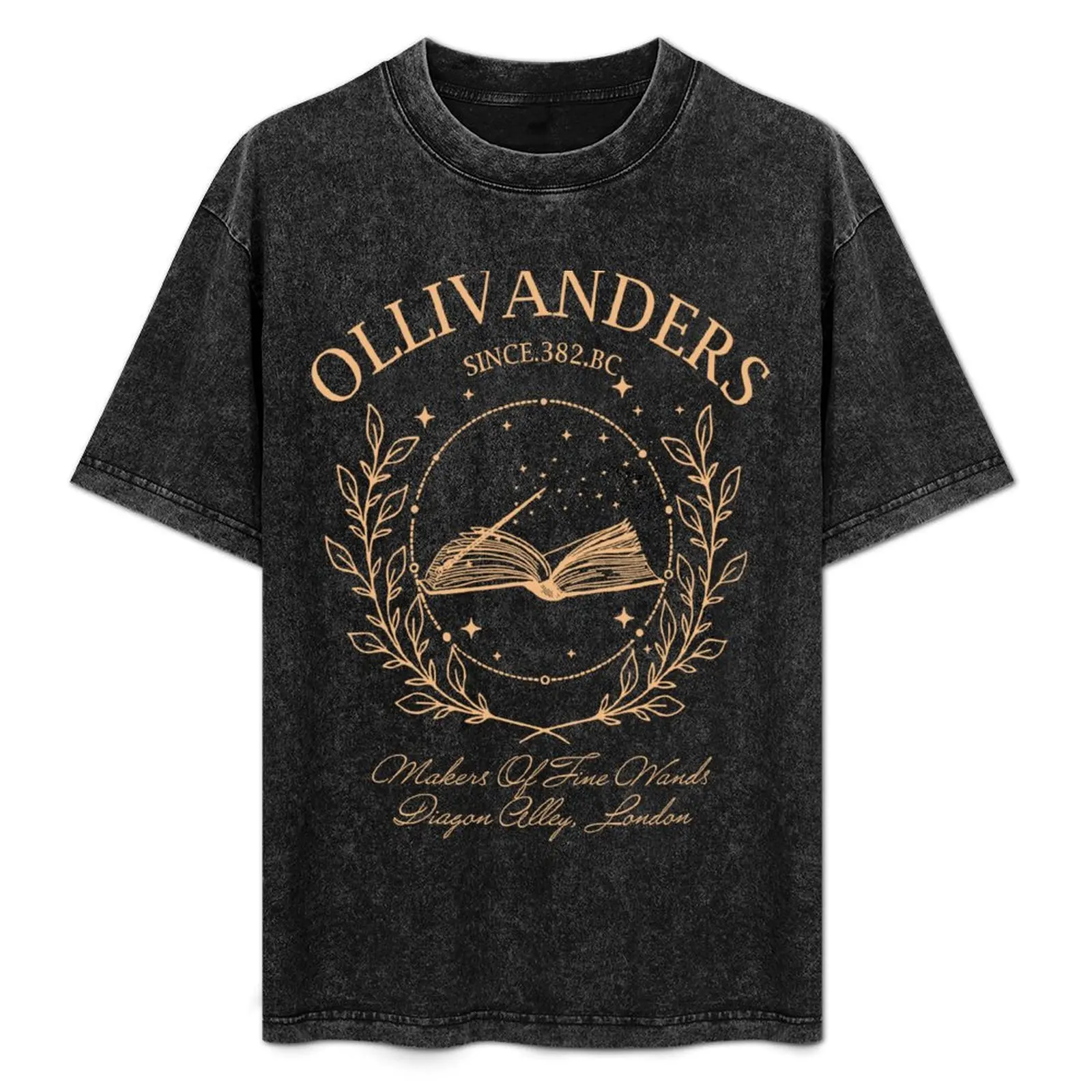 

Ollivanders Wand Shop T-Shirt oversizeds Short sleeve tee mens clothing