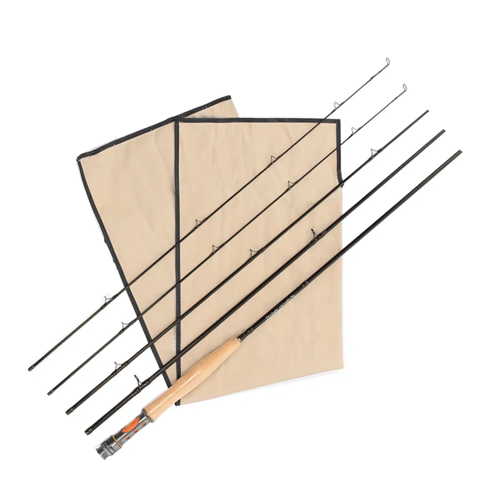 Salbei duplizierter Graphit 9'0'' 6wt Fliegenfischerrute 4-teilig (B02)