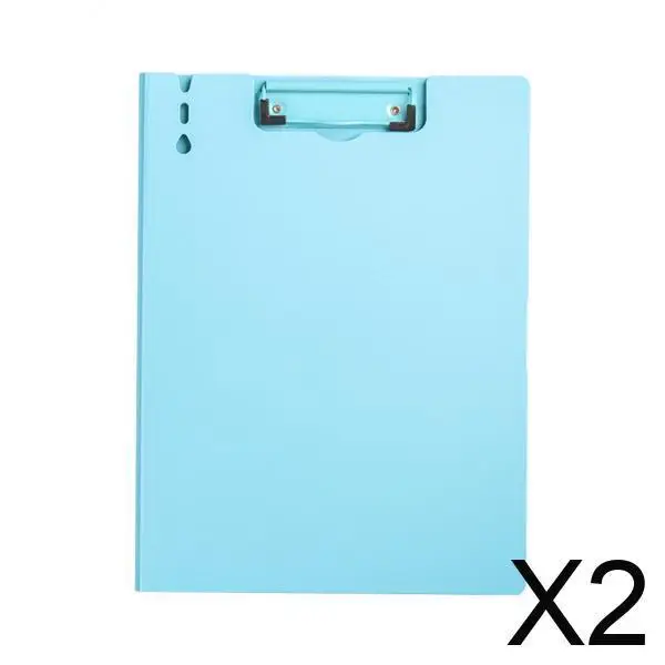 

2x A4 Clipboard File Organizer Vertical Green for School Use