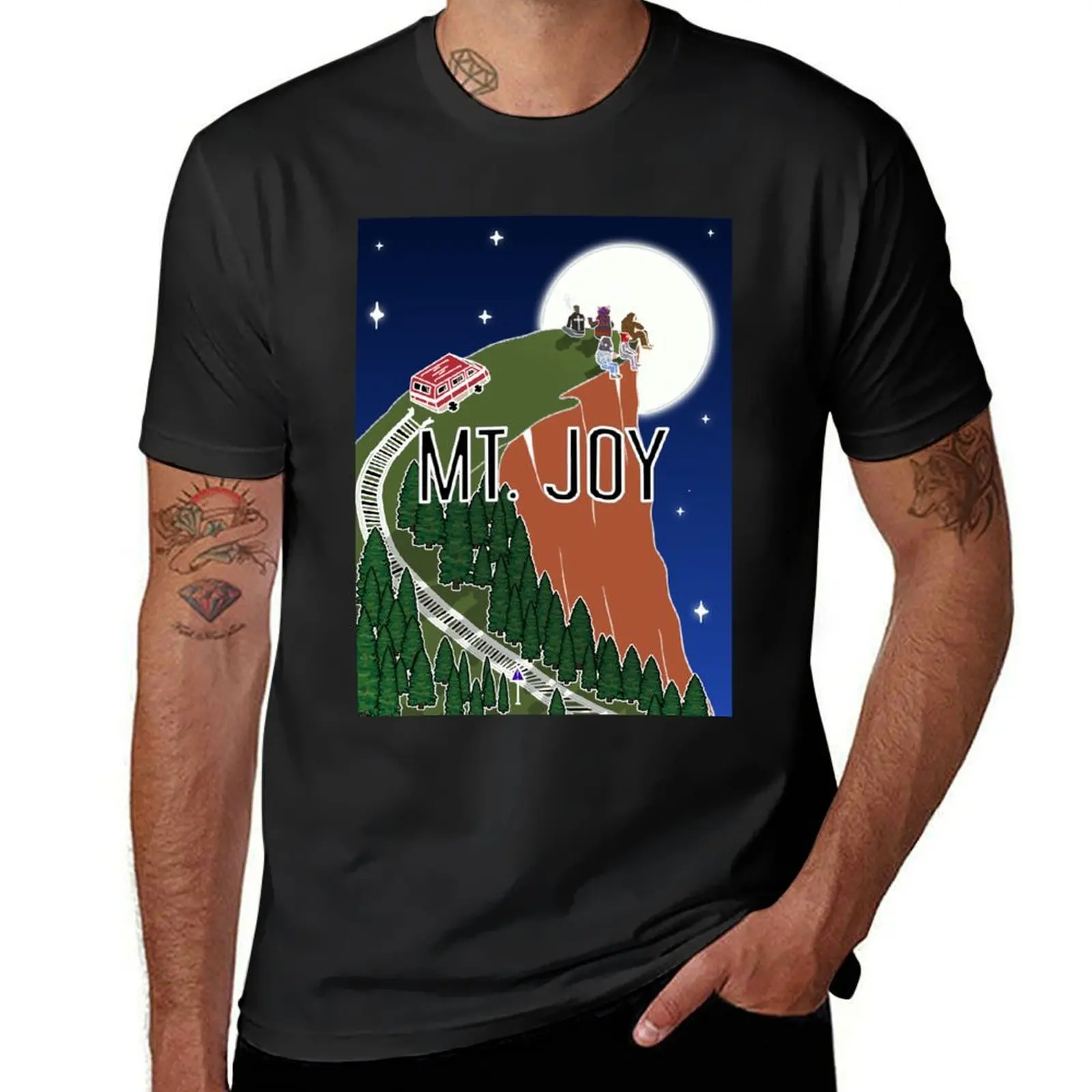 

Mt. Joy - Poster - Original Artwork T-Shirt oversized tops fitted t shirts for men