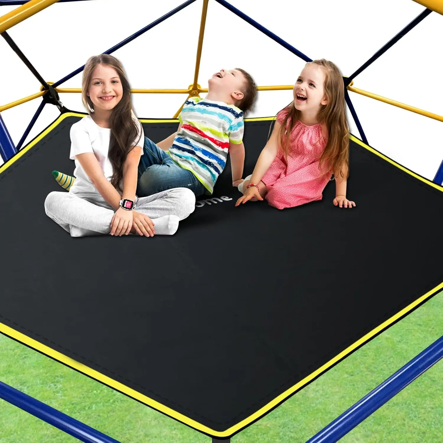 

Climber Dome Hammo With Canopy, Accessory For Climbing Dome，Suitable For 10 * 5Ft, Load-Bearing 300 Pounds（Hammo Only）