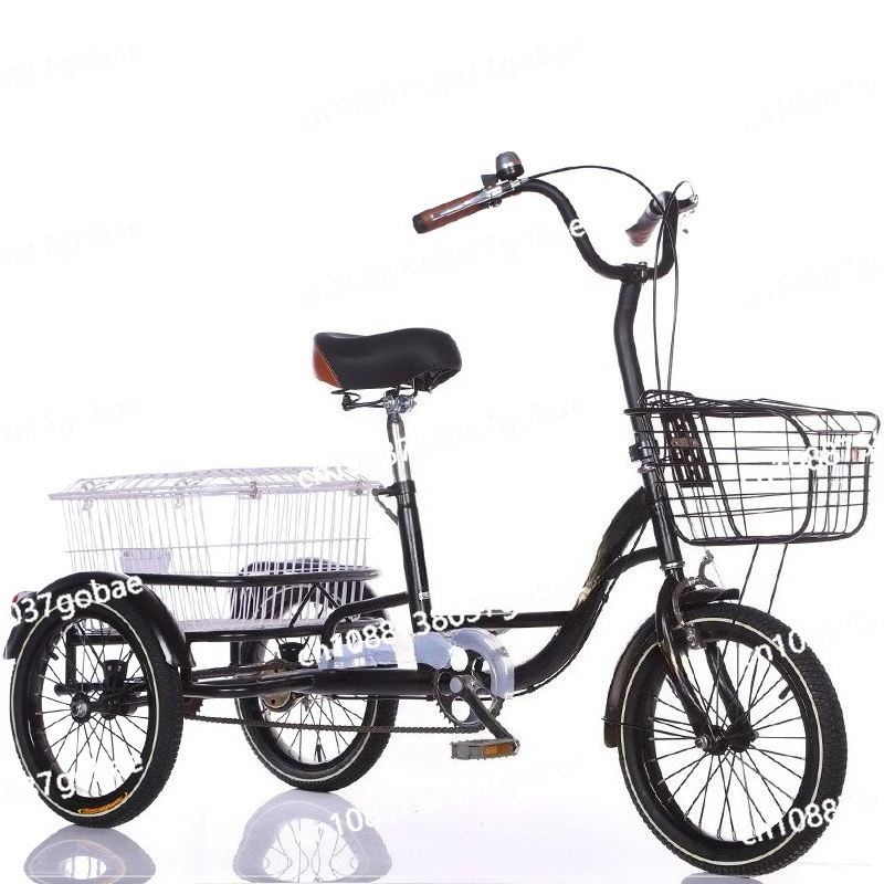 

Tricycle bicycle middle-aged and elderly transportation bicycle adult small board light leisure