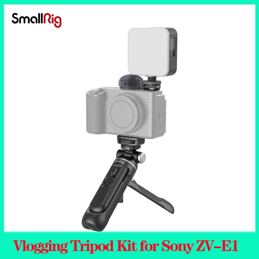 

Smallrig Vlogging Tripod Kit for Sony ZV-E1 / ZV-E10 / ZV-1 / ZV-1F