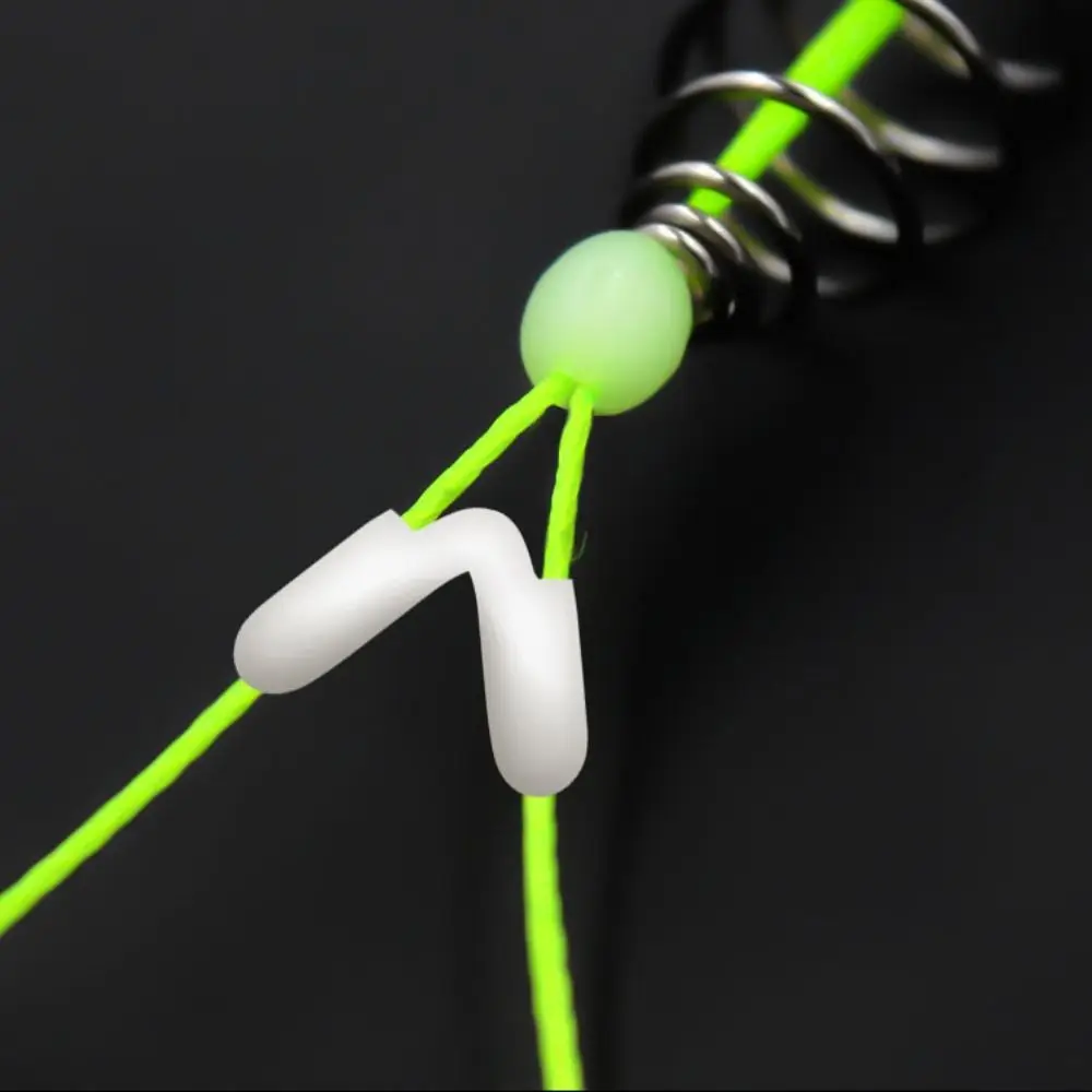 5 قطع خطافات صيد من الفولاذ الكربوني المضاد لللف باللون الأخضر 8 # -13 # خطافات شائكة مزدوجة 2 خطافات صيد من الفولاذ الكربوني مضادة للتشابك #3