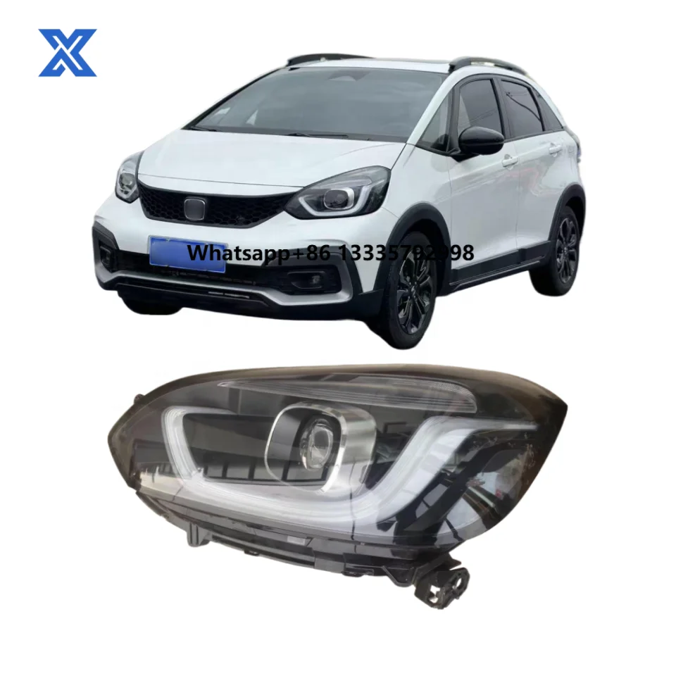 

For OEM Honda LIFE / FIT LED Headlight Assembly with RS Style DRL Left/Right for 2021-2022 Models - JDM Spec Compatible
