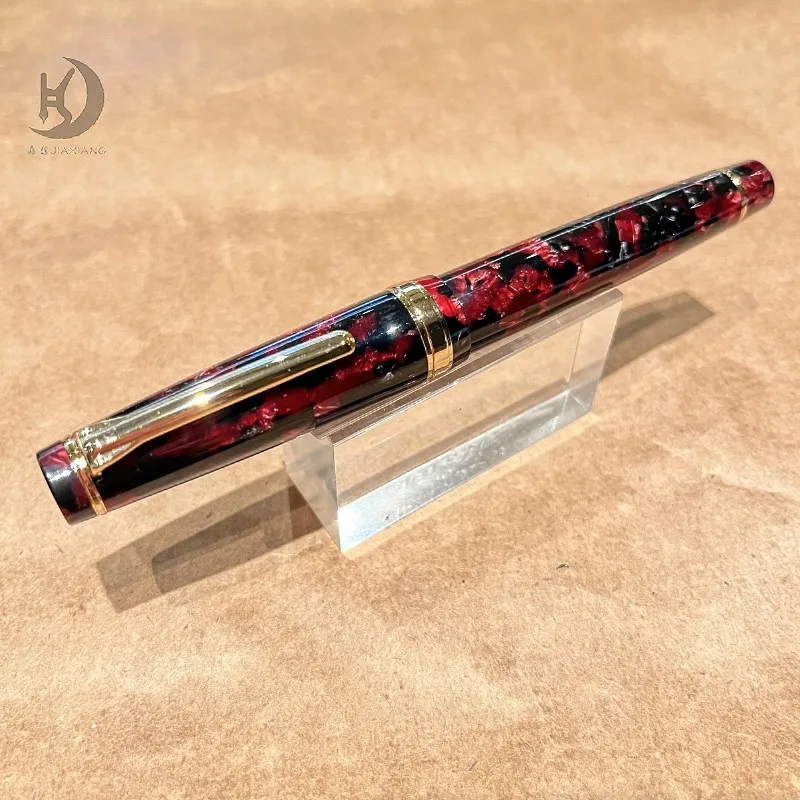 JX 21 Luxuriöser Premium Business-Schreibstift aus Acryl, Einzigartiges Design Souvenir-Füllfederhalter, Ideal für Führungskräfte – Detail 7