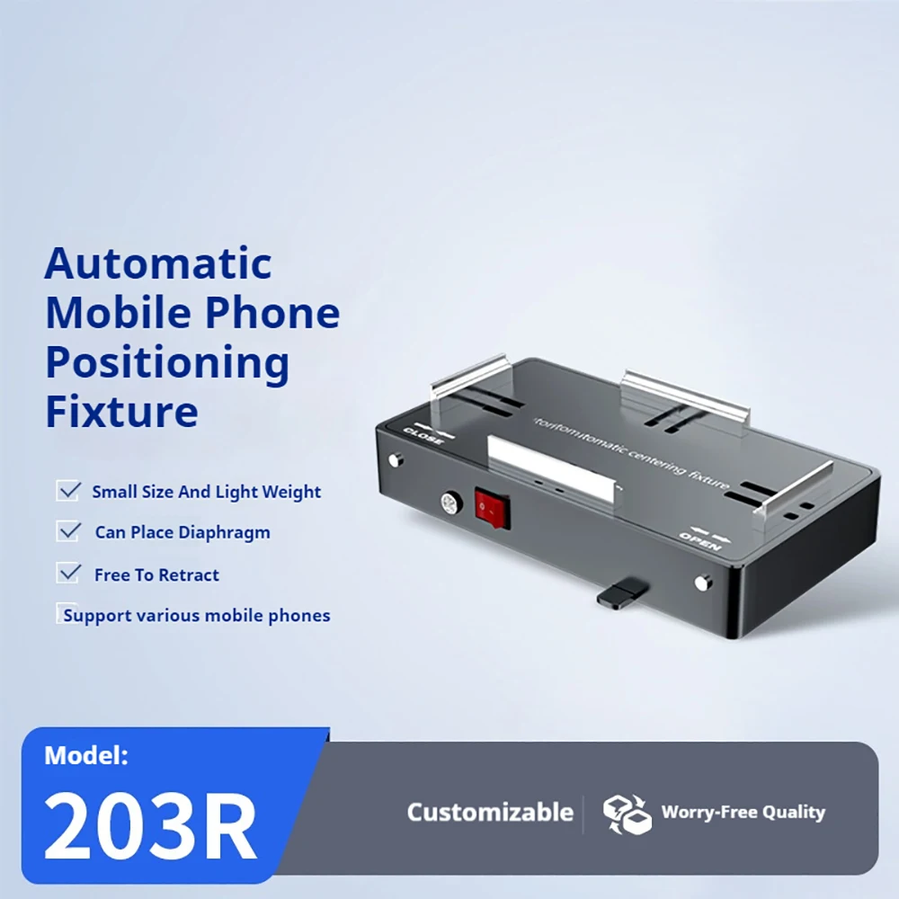 203R Mobile Phone Auto Centering Fixture, Mobile Phone Repair and Fixation,Laser Separator 958M 958A Fixture