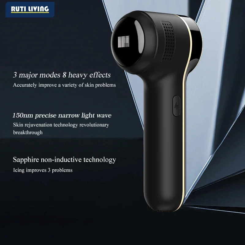 RUTI Hot Selling Blacken DPL Photofacial Skincare Device PIR Skin Whitening Brightening Anti-ageing Rejuvenation Device PRO