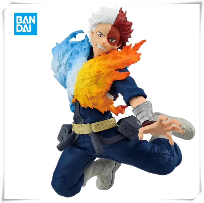 

Bandai Original BANPRESTO Anime My Hero Academia Maximatic Shoto Todoroki PVC Action Figure Collectible Model Toy Gifts