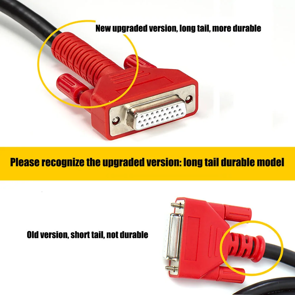 OBD2 Extension Cable Main Test Cable for Autel Maxisys 15pin MS906/MS905/908 Host Diagnostic Cables 26pin MS908PRO OBD Connector