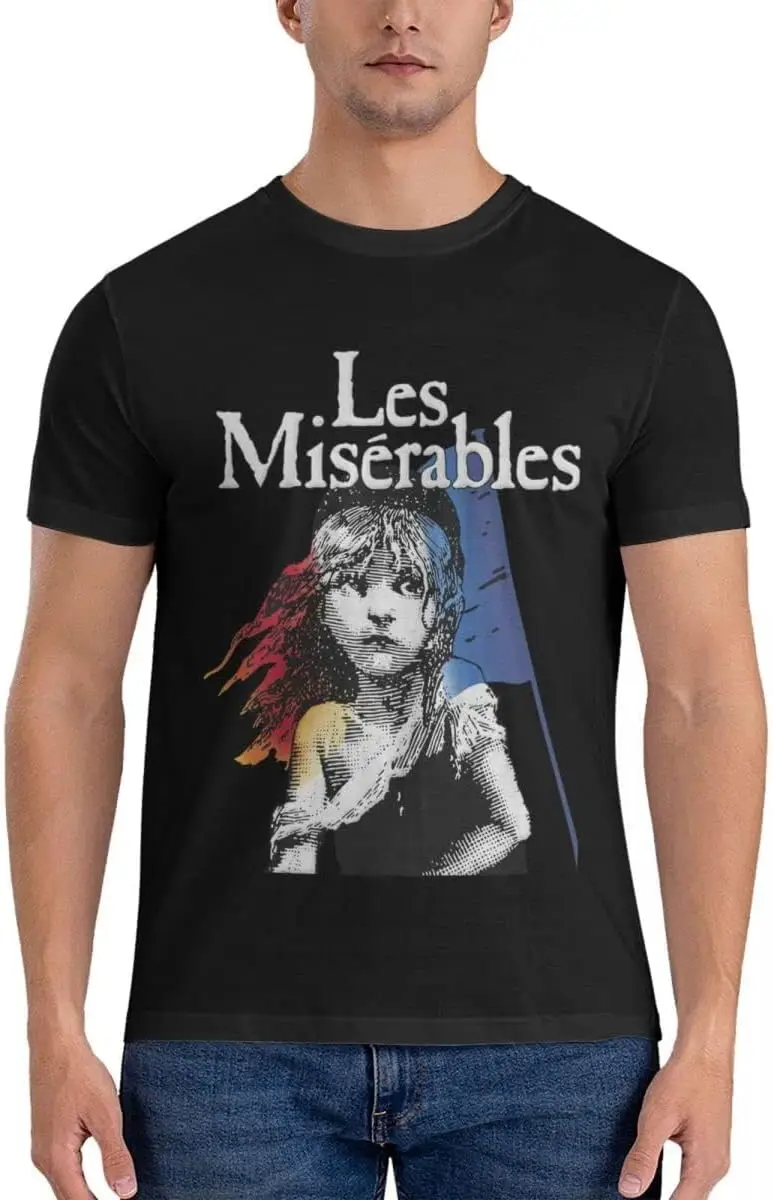 ERSI Les Miserables - Les Misérables Essential SweaFunny Tees Cotton Luxury brand vintage oversized