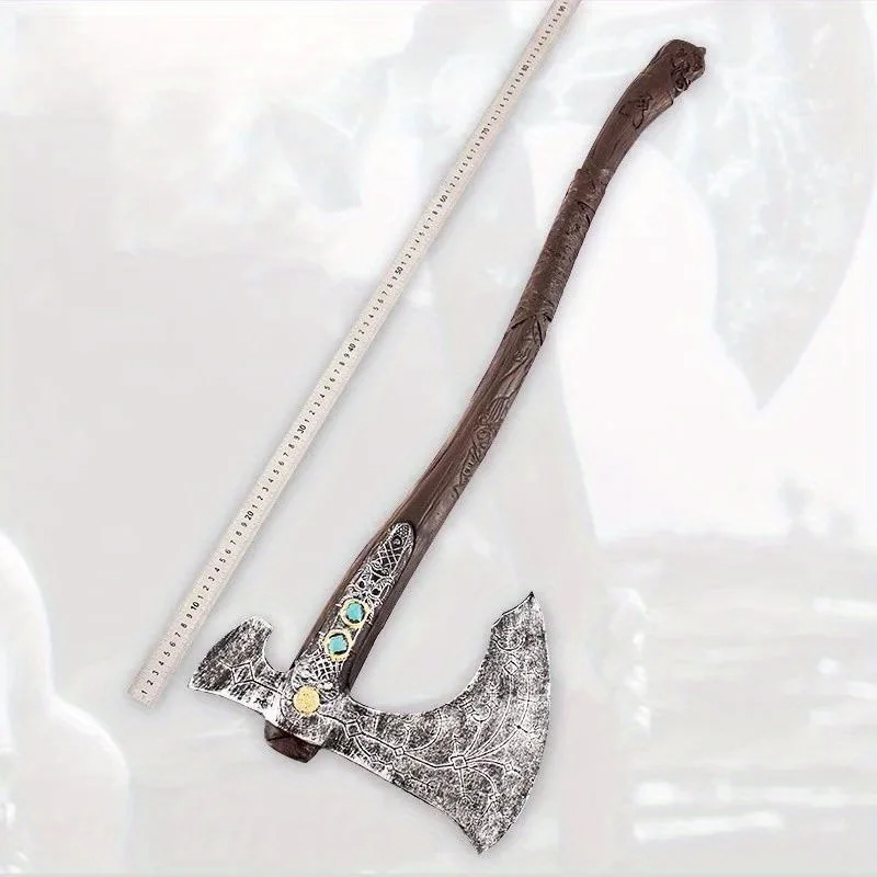 35inch PU Kratos Katana Axe God of War 4 Anime Cosplay Prop Athena Blade Chaos Samurai Sabre Real Size Japanese Katana Sword Toy view 3