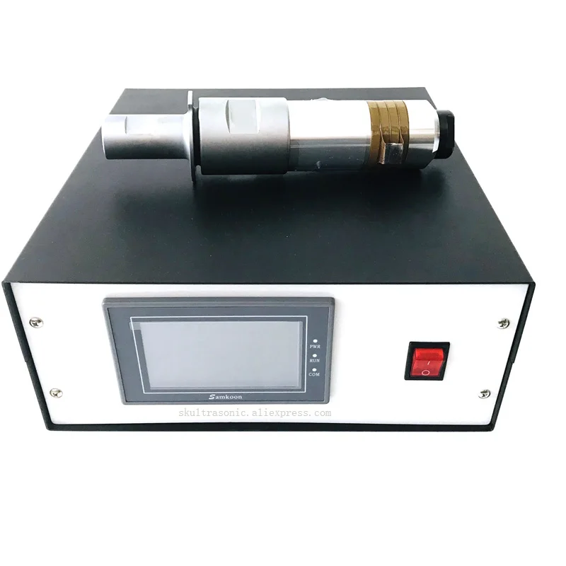 2000W Powerful Vibration Ultrasonic Transducer And Welding Generator For 20khz Non-woven Fabric Plastic Welder